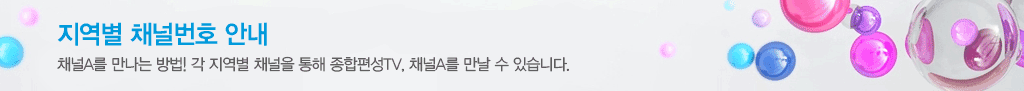 지역별채널번호안내